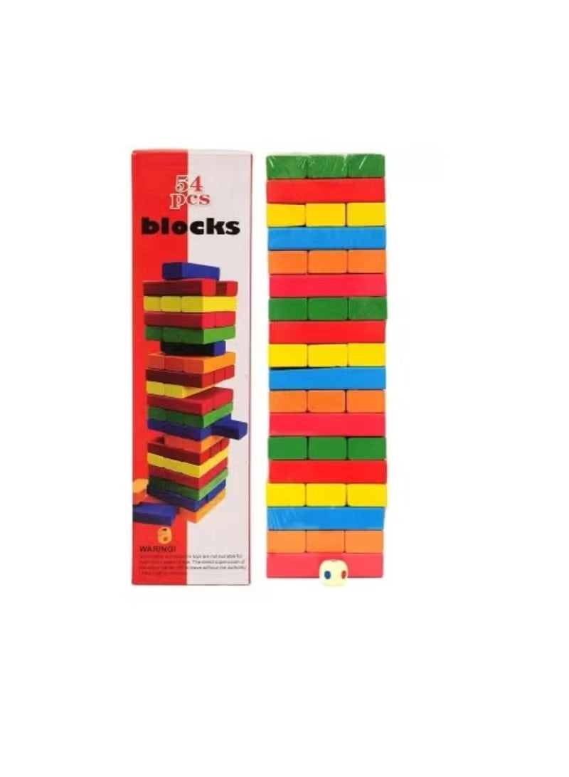 Yuwell Wooden Jenga Block