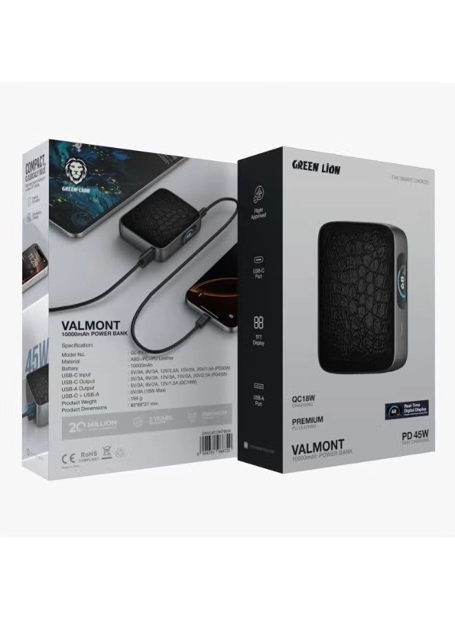 VALMONT - 10000mAh 45W