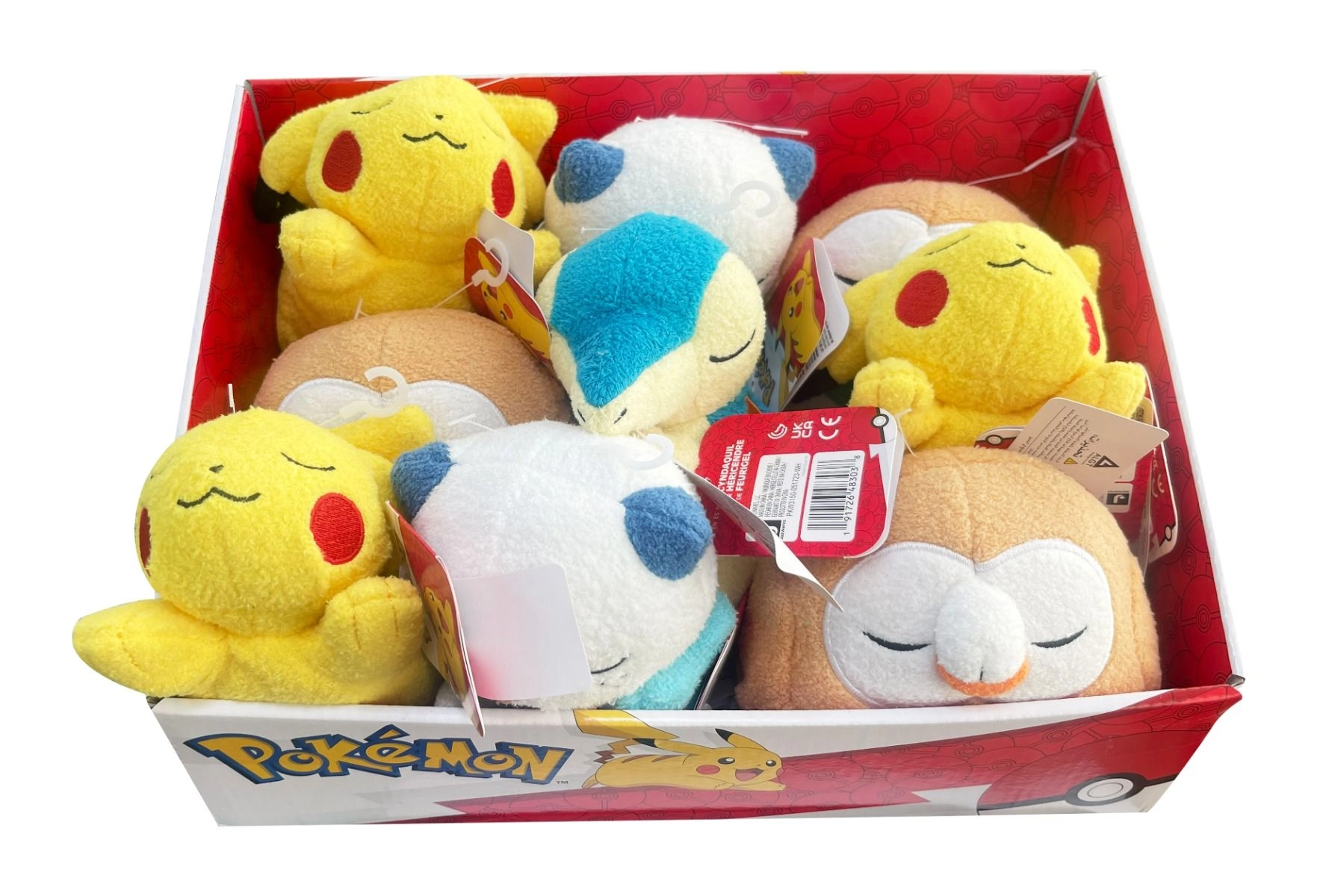 Pikachu Sleeping Plush - 13 cm Plush