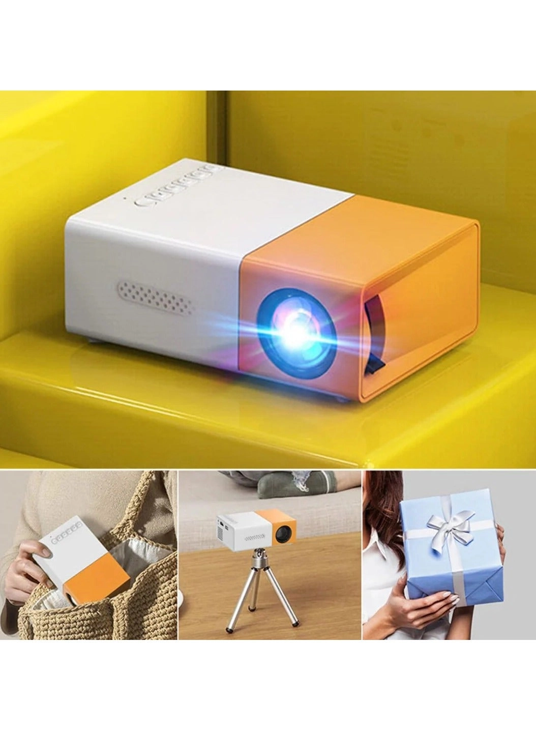 MiniProjectorYellow - 800x480 pixels
