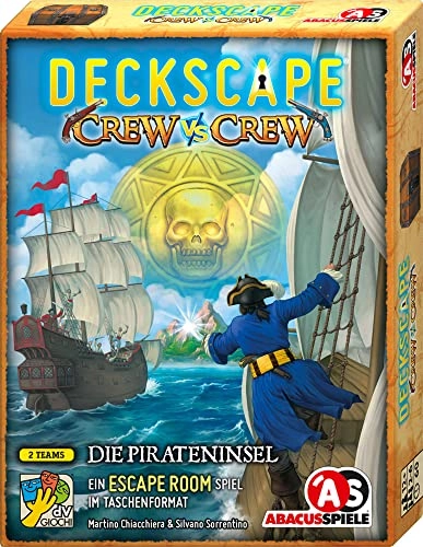Deckscape - Crew vs Crew - The Pirate Island - Card Game (German)
