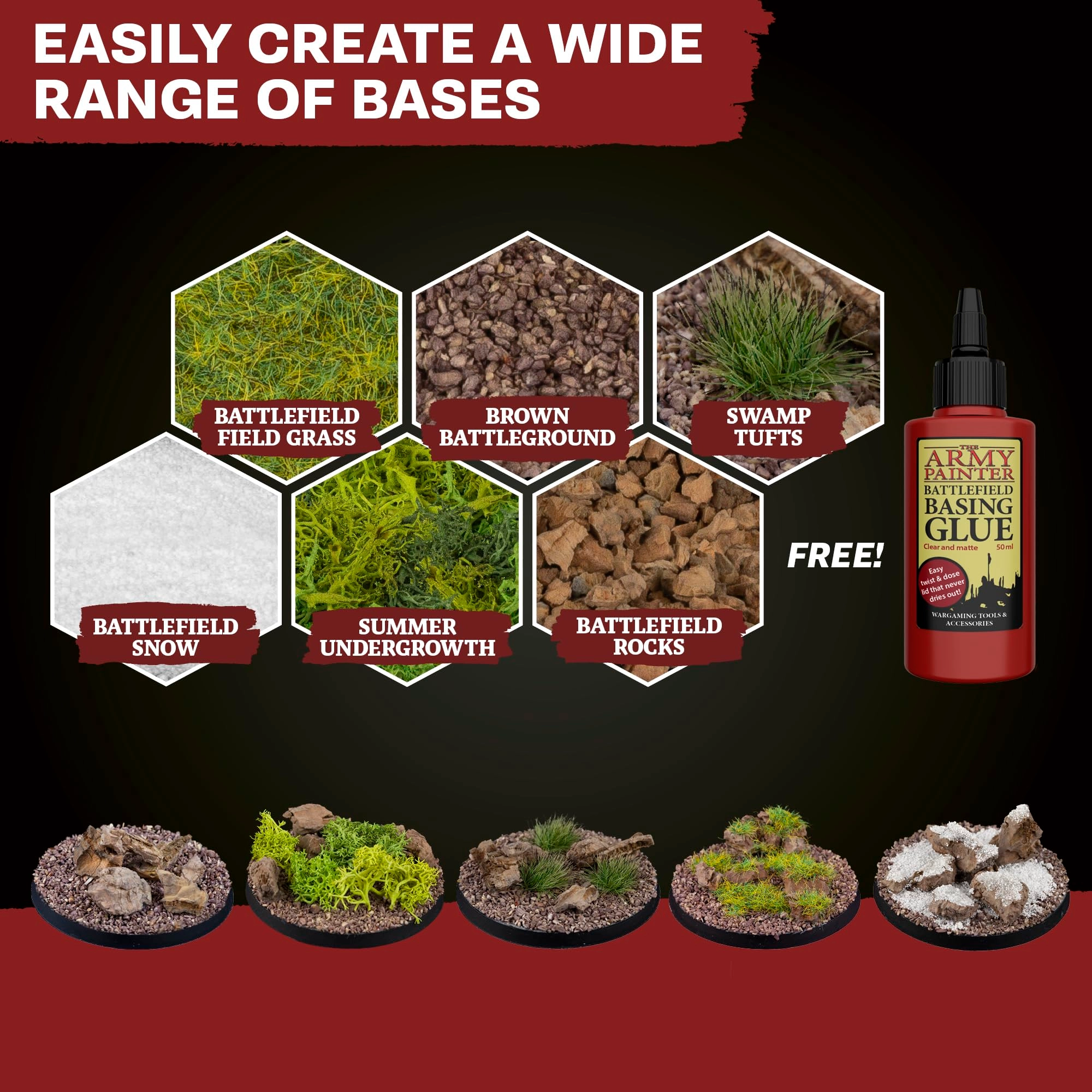 Battlefields Basing Set - 35 piece(s) 28mm