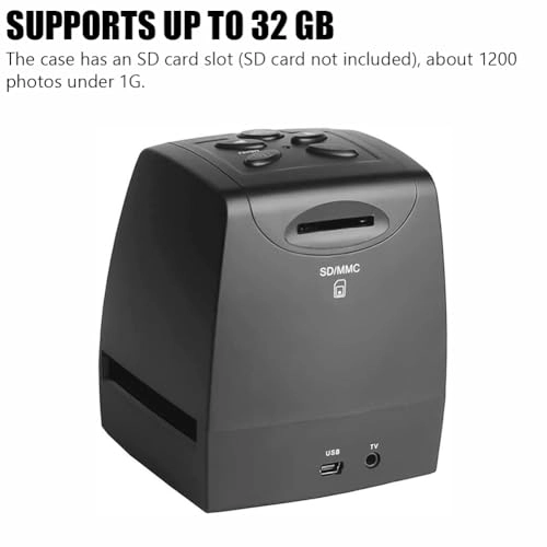 Film And Slide Scanner - 16MP 35mm LCD Screen