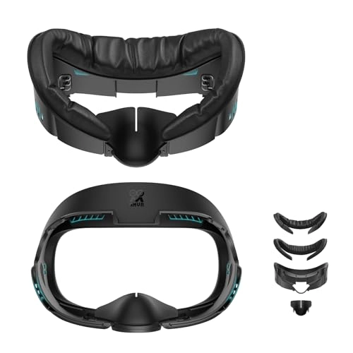 AMVR FC1 Face Pad - Compatible with Meta Quest 3 PU Leather Ice Silk