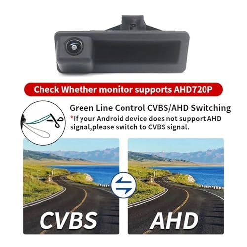 Tailgate Handle Backup Reverse Camera - Night vision RCA 1920*1080