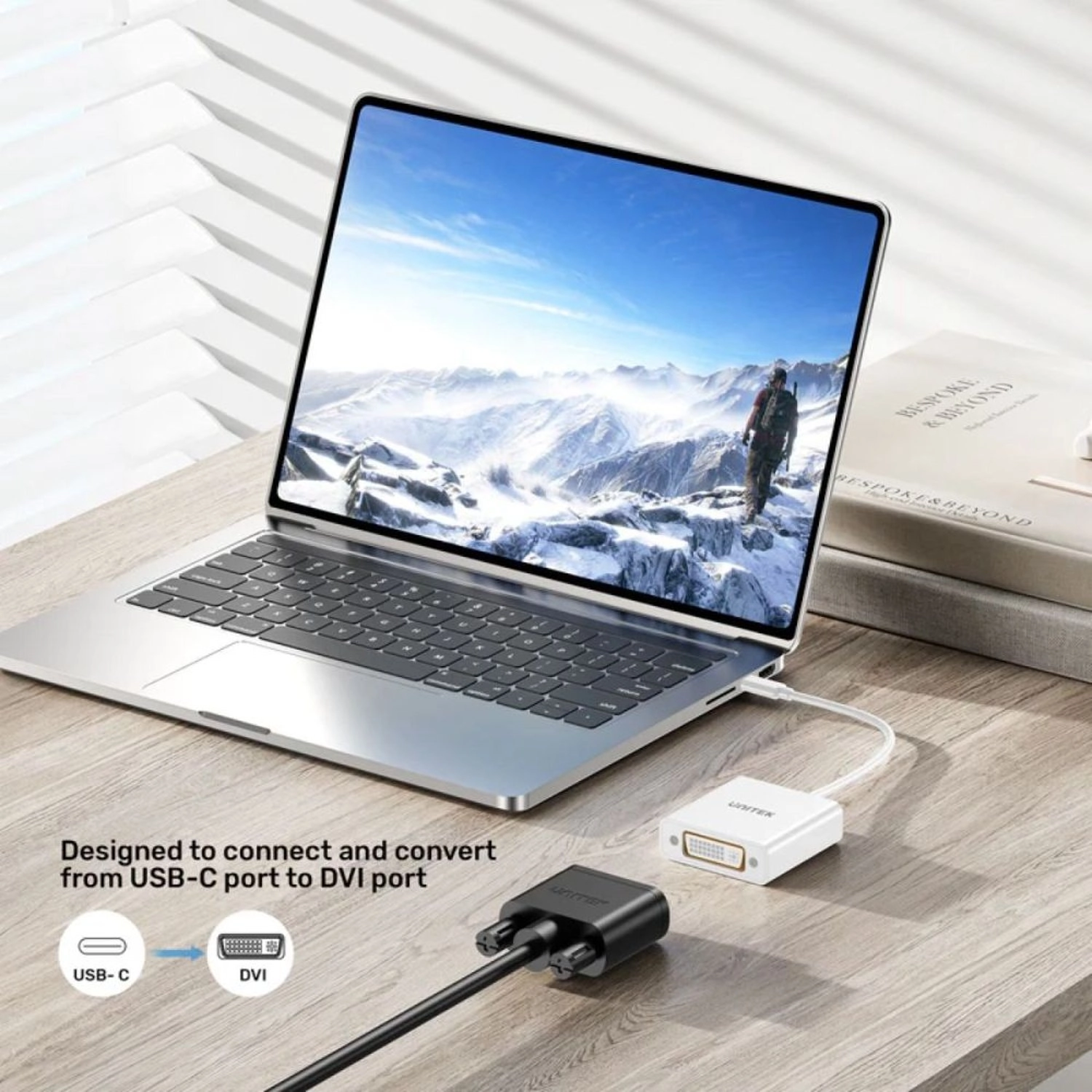 USB-C To DVI Adapter - USB-C 1080p@60Hz