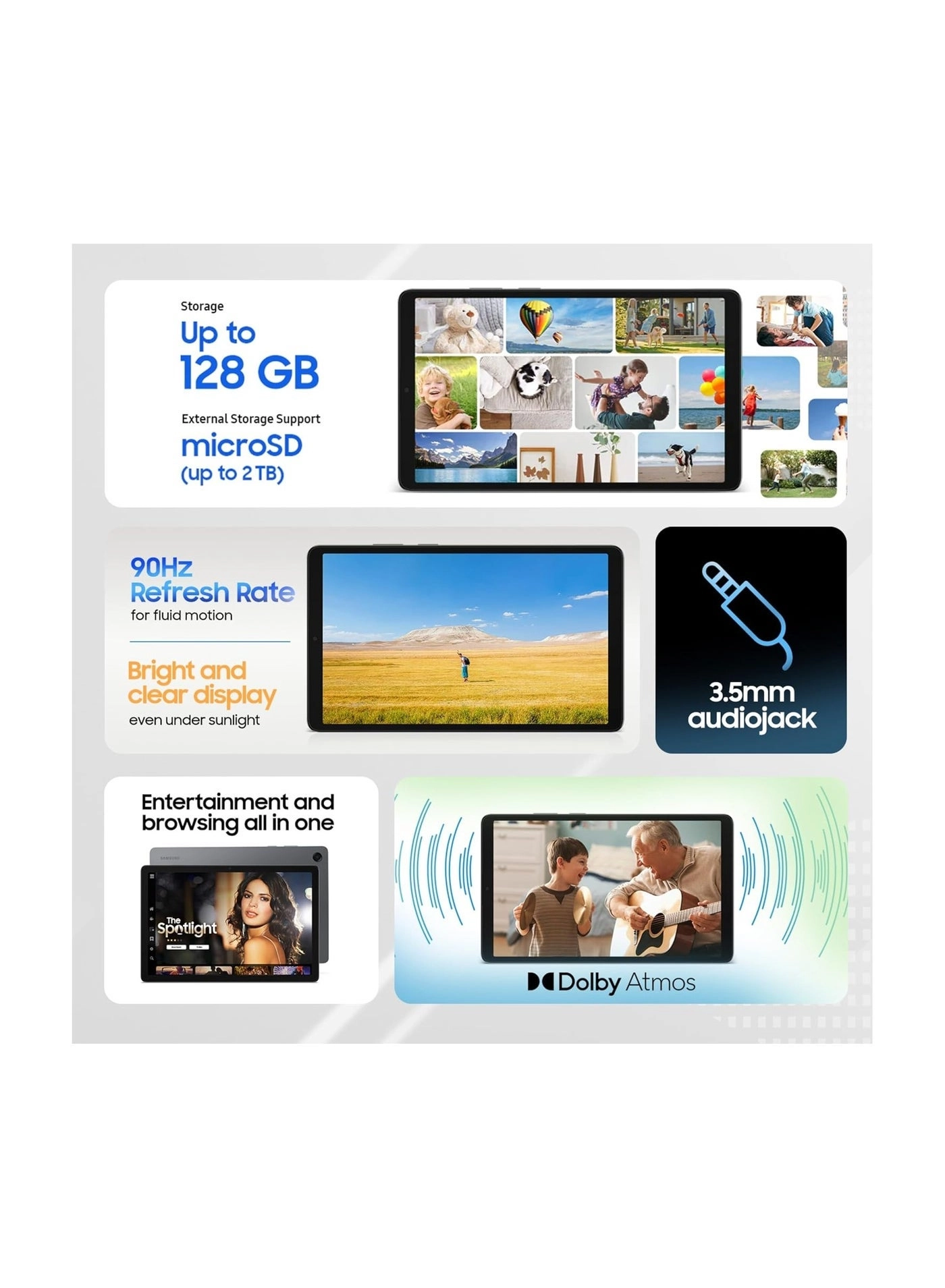 Galaxy Tab A11 - 128GB 8.7"