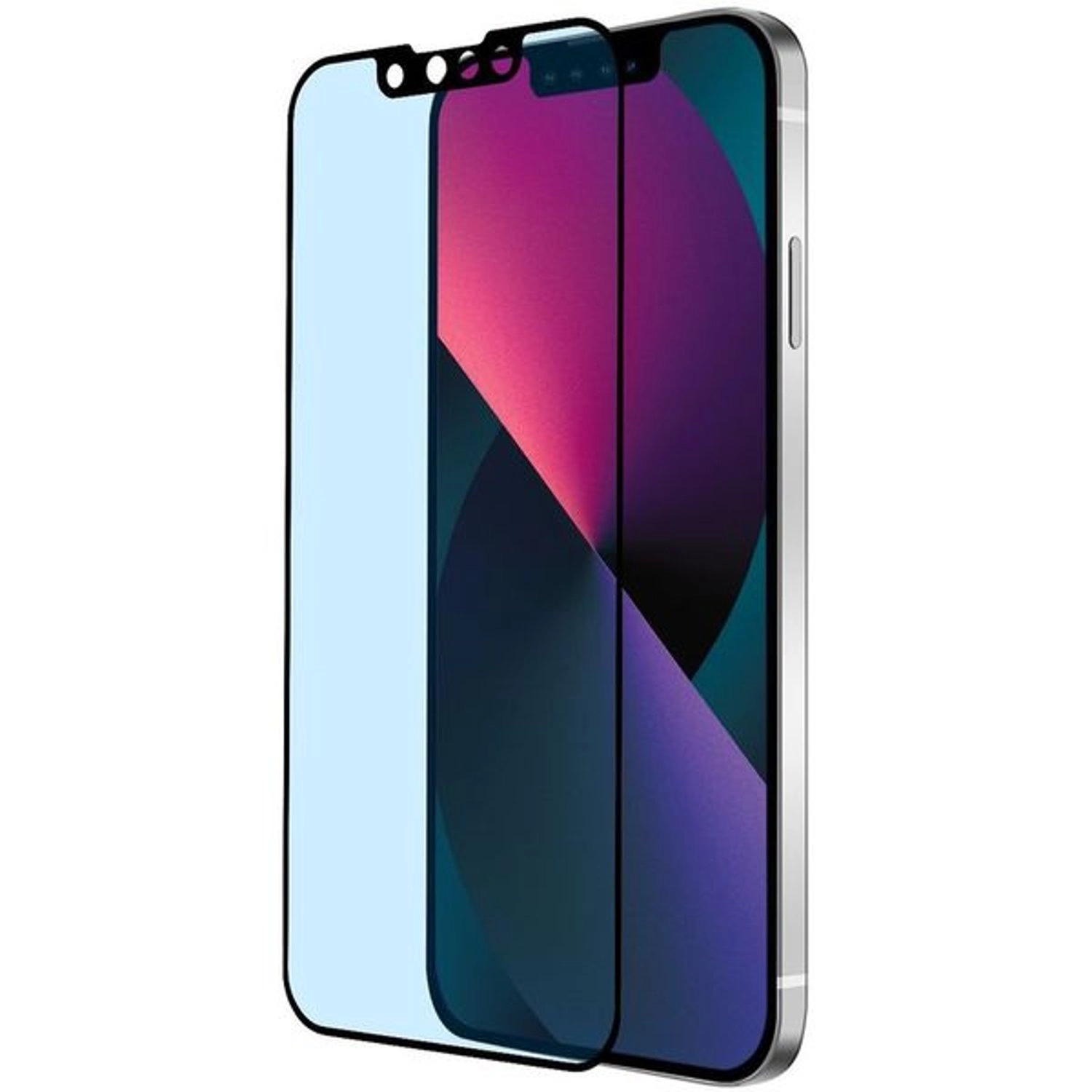 Blue Light Blocking Anti-Bacterial Tempered Glass Screen Protector for iPhone 13 / iPhone 13 Pro