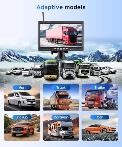 Digital Wired Rear Camera - Night Vision Wired 1080P Kit