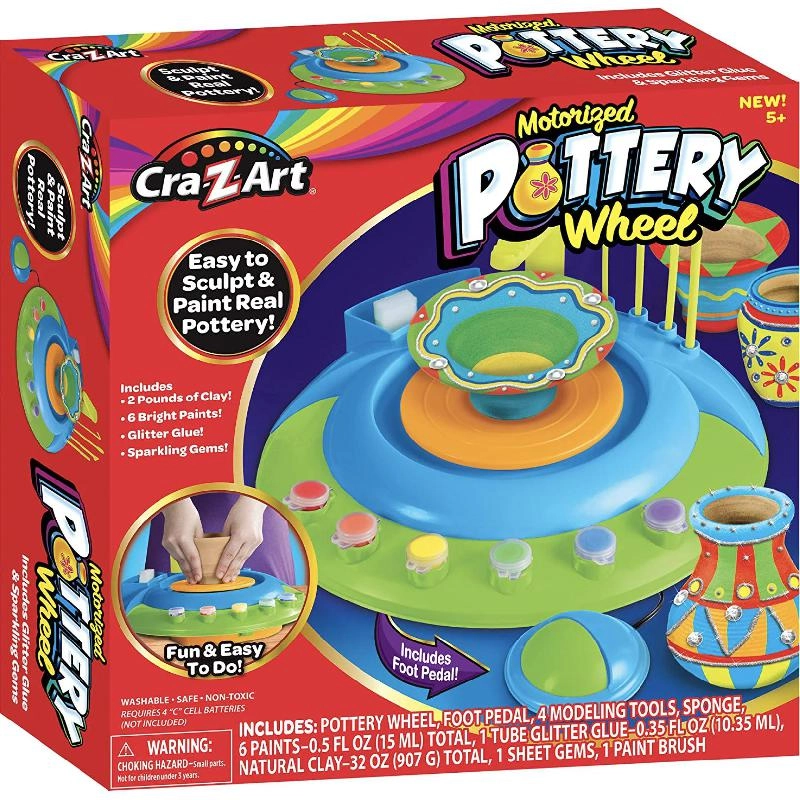 Cra-Z-Art Motorized Pottery Wheel - Plastic