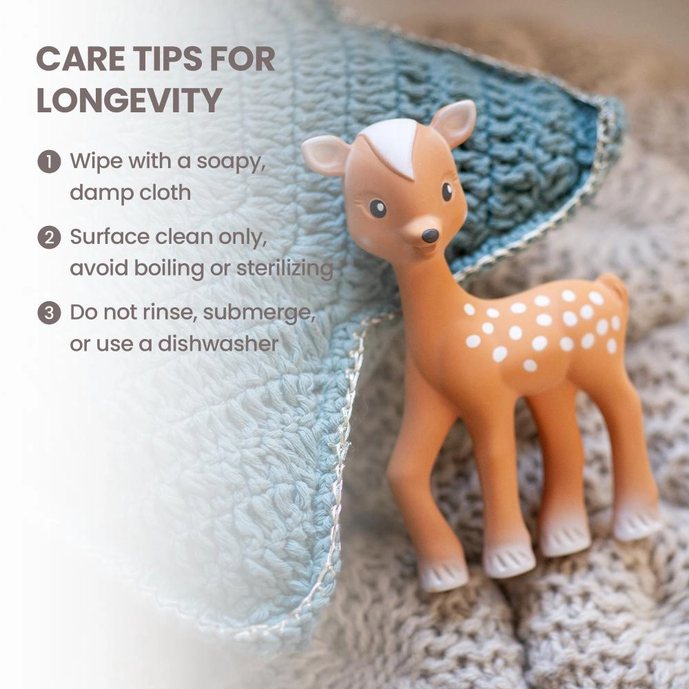 Fanfan The Fawn - 100% natural rubber