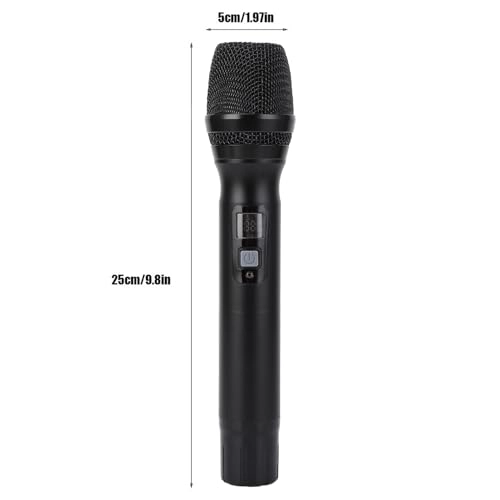 UHF Wireless Microphone - 25 channels Aluminum Alloy