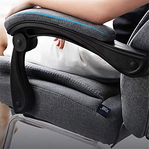Reclining Chair - Fabric Cotton Black