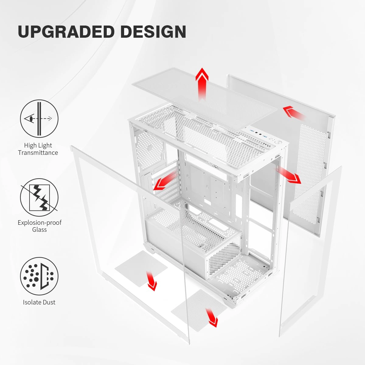 OV603 - Tempered Glass ATX Mid-Tower