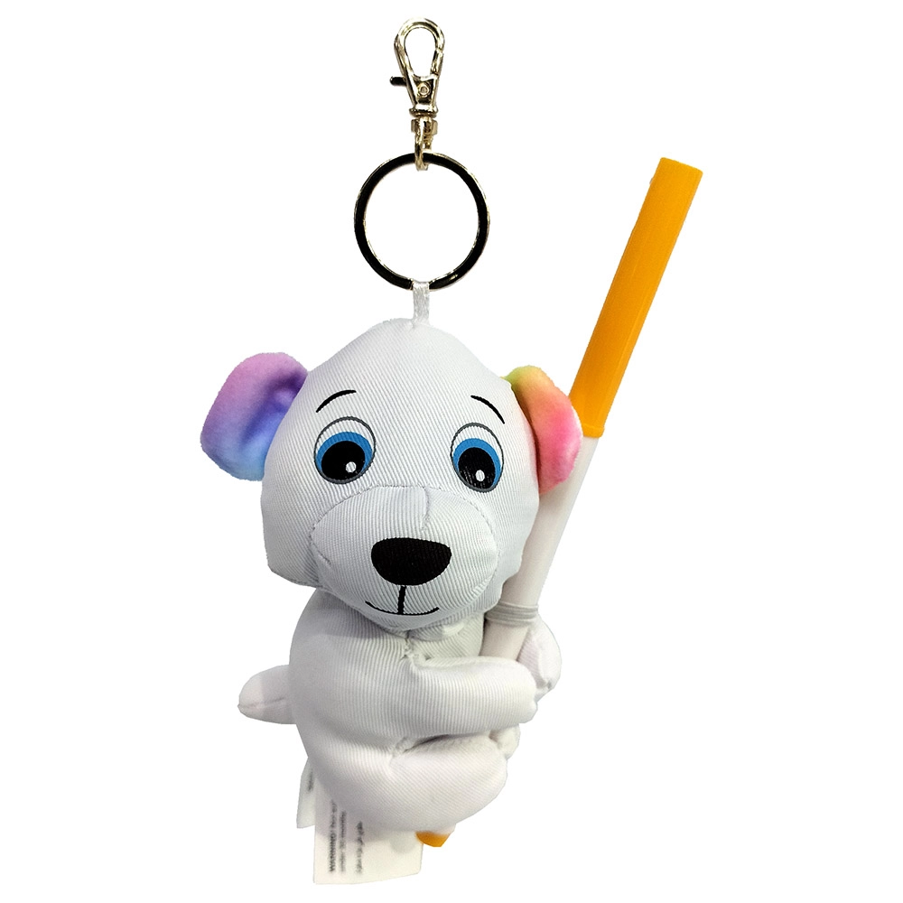 Crayola Colour Me Plush Backpack Clip - 3+ years