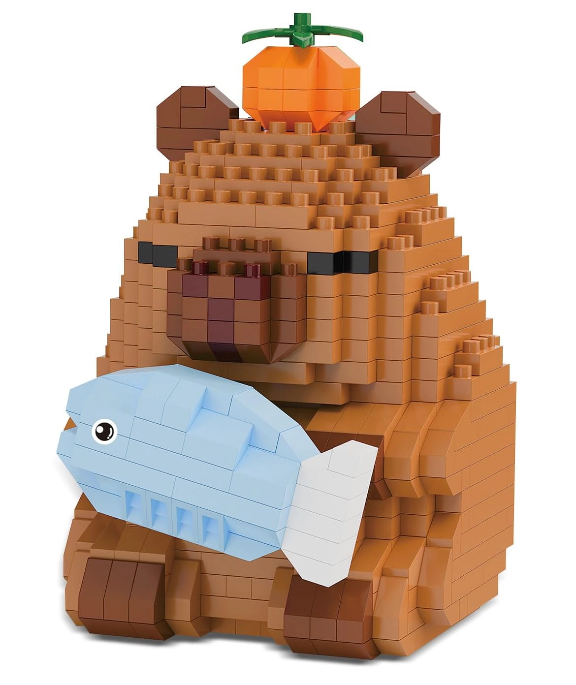 Capy-bara Eating Fish