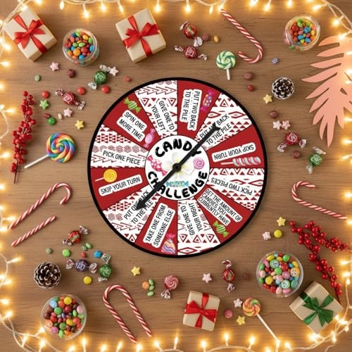 Candy Challenge Game Spinner - English 12 years and up