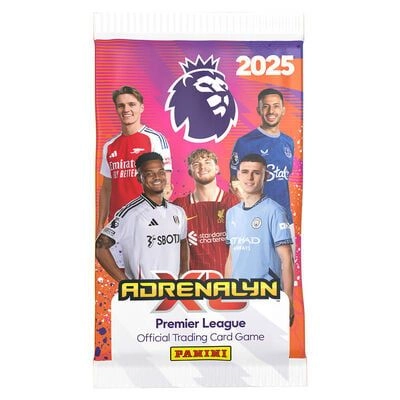 Premier League 2024/25 Adrenalyn XL Pocket Tin - 5 trading packets 2 LIMITED EDITION cards