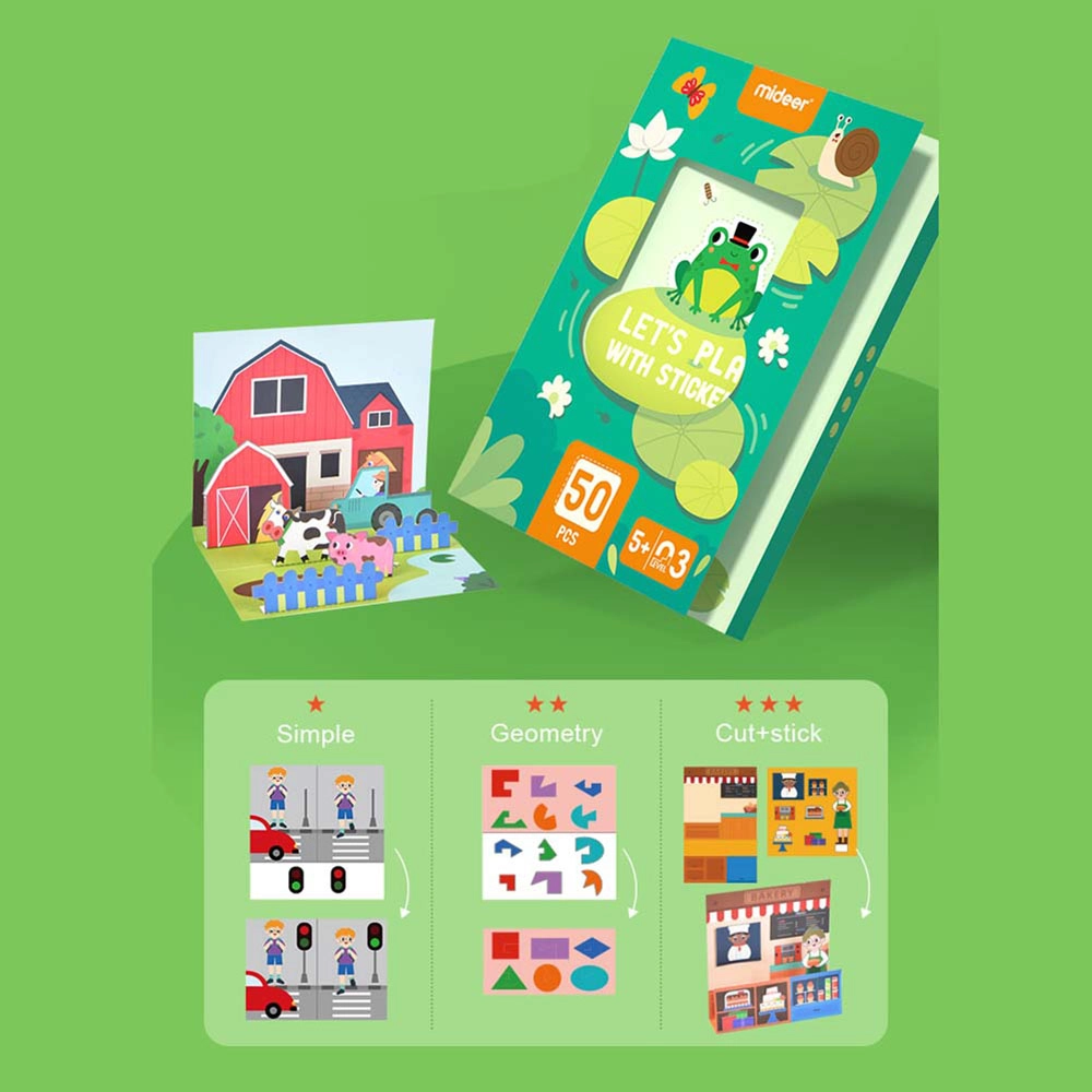 Lets Play Sticker Book Level 3