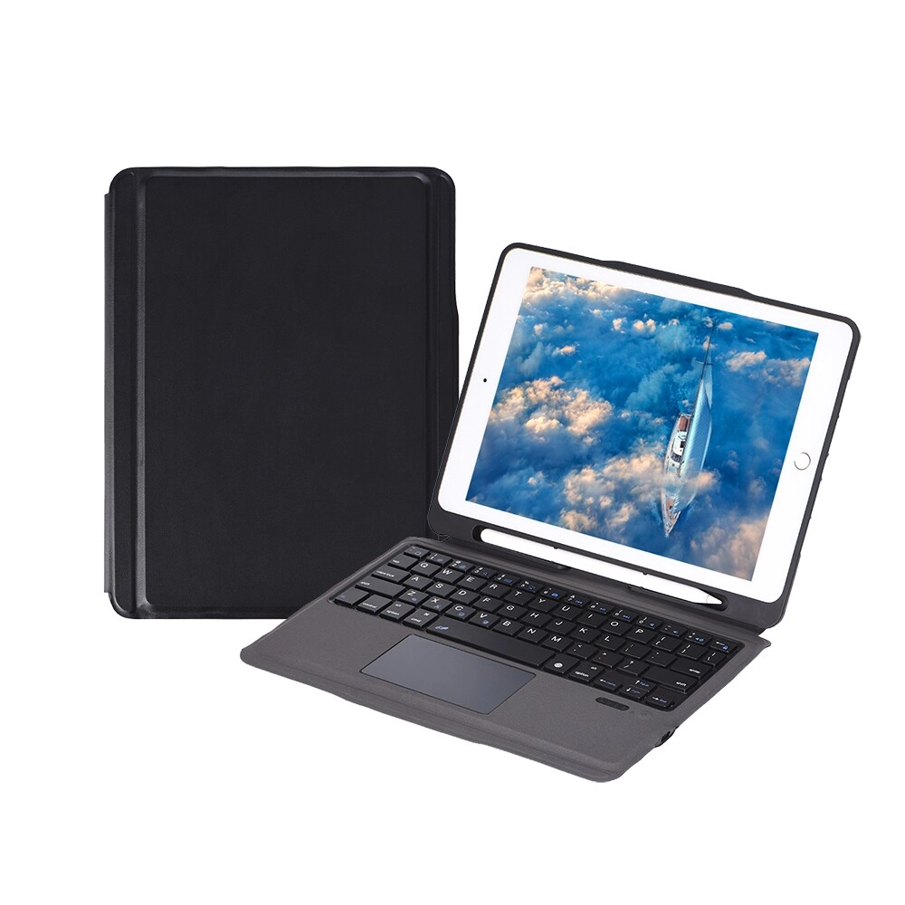 KKmoon Keyboard Case with Touch Pad and Pencil Holder for iPad Air 2, iPad Pro 9.7-inch, iPad 9.7-inch (2017/2018)