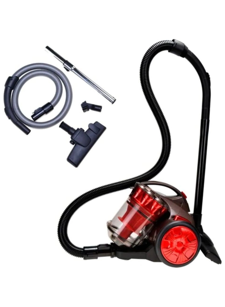 Multi-Cyclonic Bagless Corded Canister Vacuum Cleaner - 2.2 L 1200 W 4.2m cord