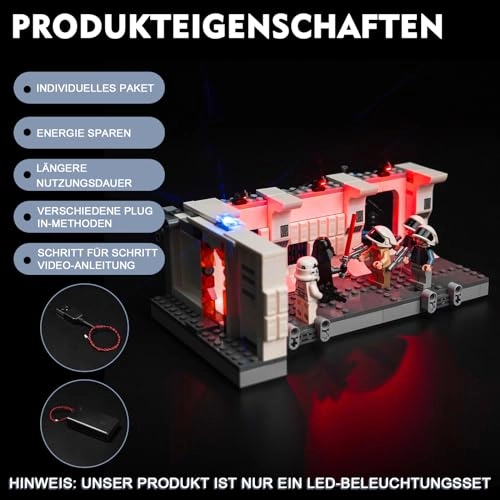 LED Light Set for LEGO Boarding The Tantive IV 75387 - Copper 5V