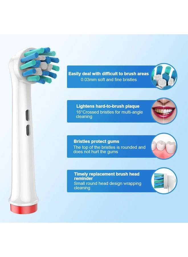 Replacement Toothbrush Heads - 16pcs Multicolor
