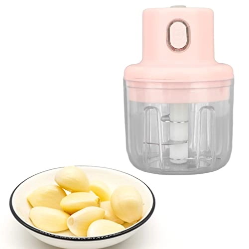 Mini Electric Garlic Chopper - 250ml Lithium-ion battery