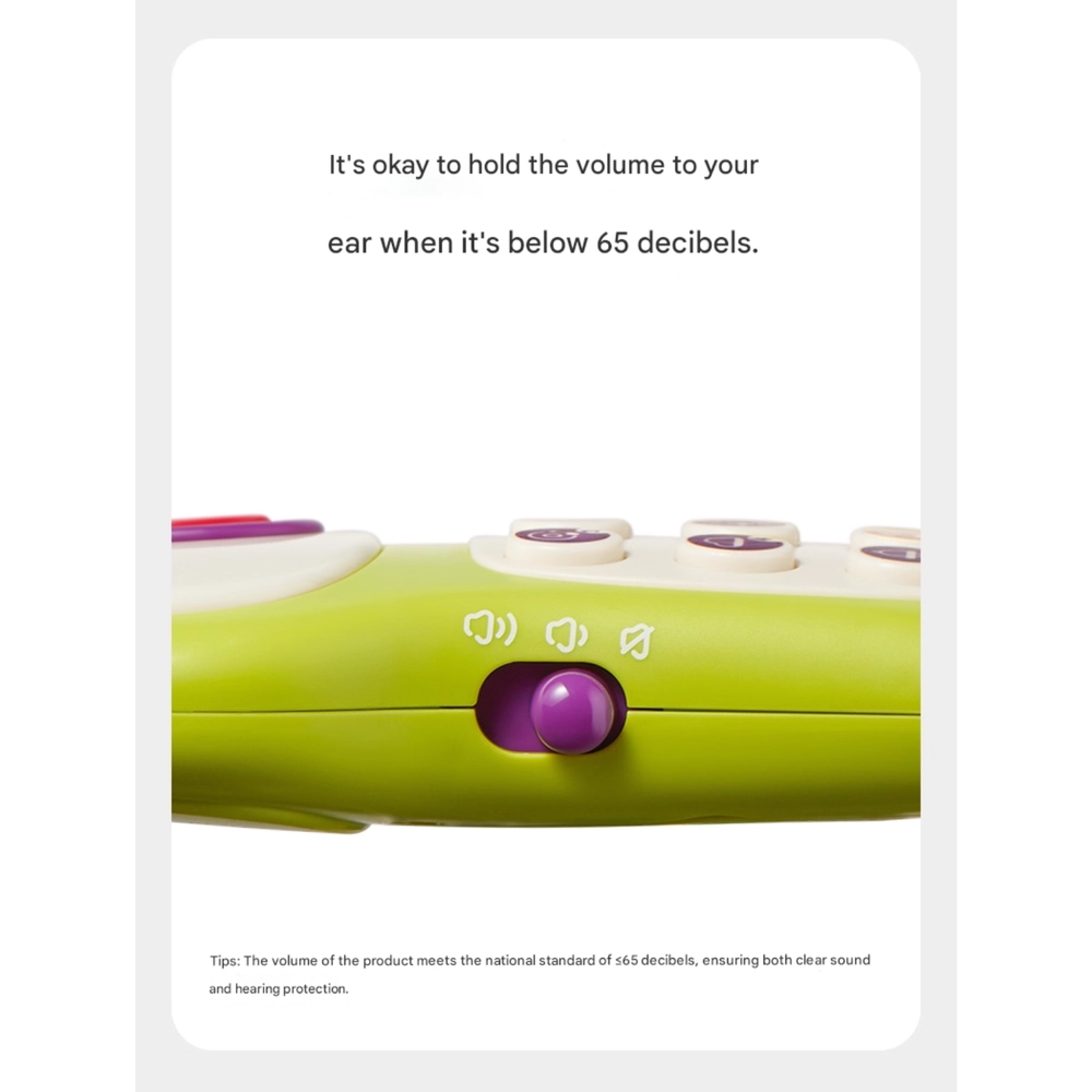 Cartoon Music Smart Remote Toy - Suitable for 12 months and above