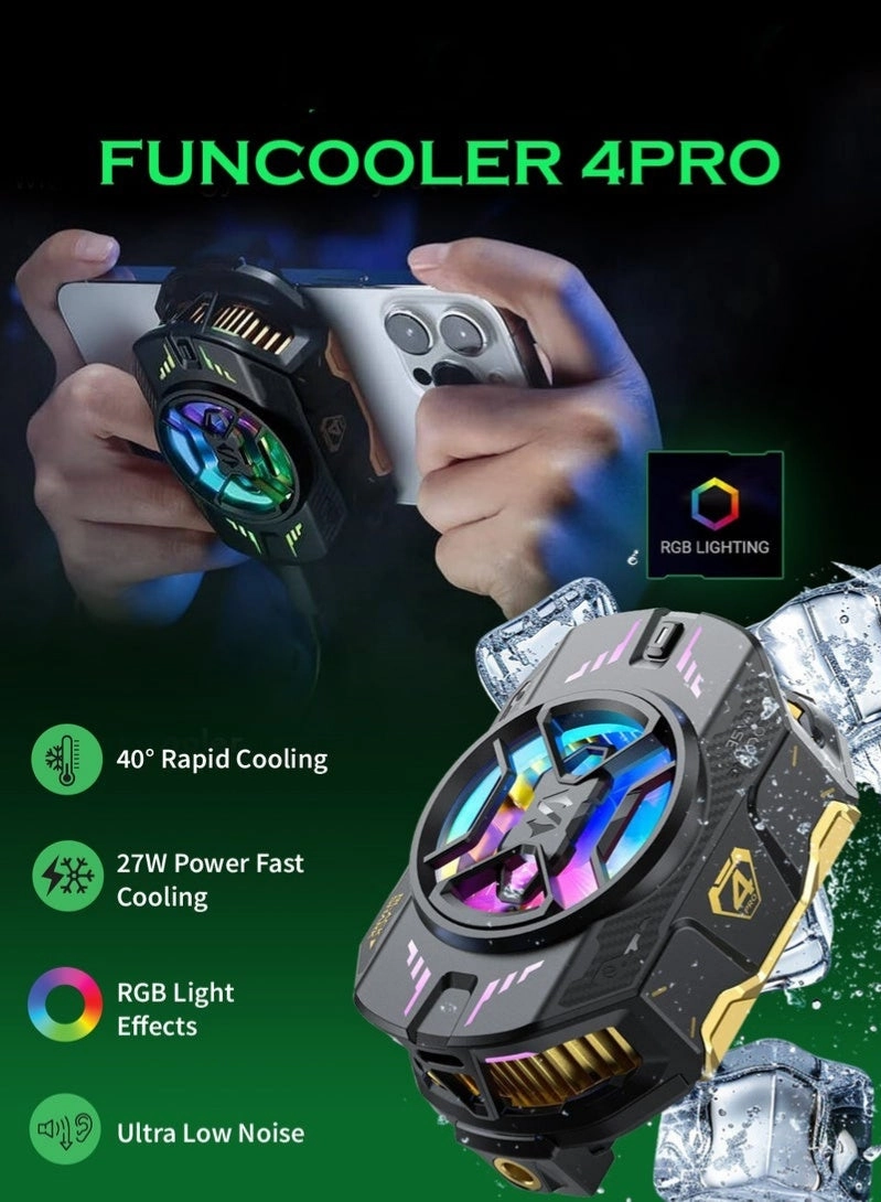 FunCooler 4Pro - 27W Fast Cooling In-App Control