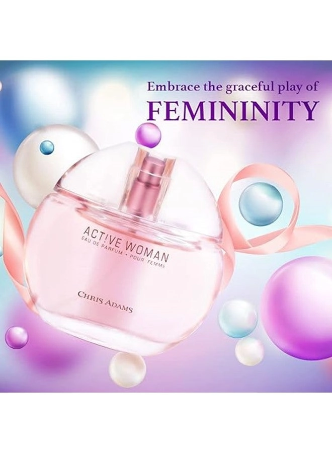 Active Woman - Eau de Parfum 80 ml + Intense - Eau de Parfum