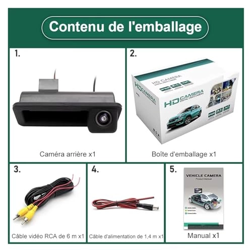 Car Reversing Camera - Night Vision AHD1080P