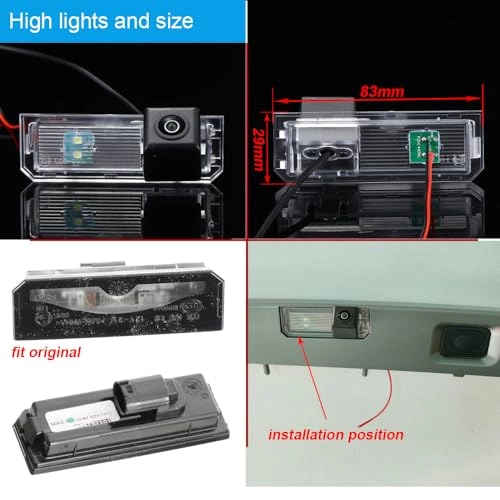 Car Reversing Camera - RCA 1280 x 720 Pixels