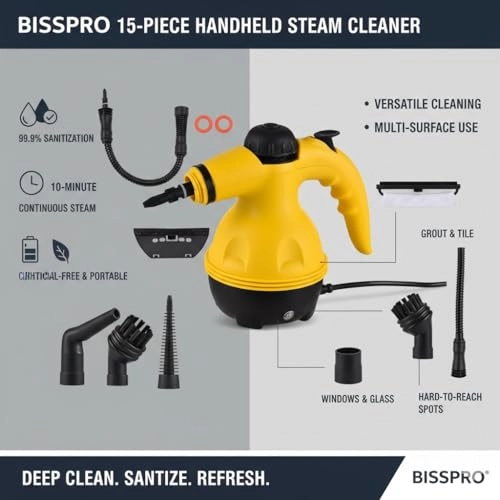 Handheld Steam Cleaner - 3BAR 400 Milliliters