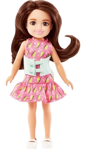 Chelsea Doll - Small Scoliosis brace Pink Lightning Bolt Dress Ages 3+