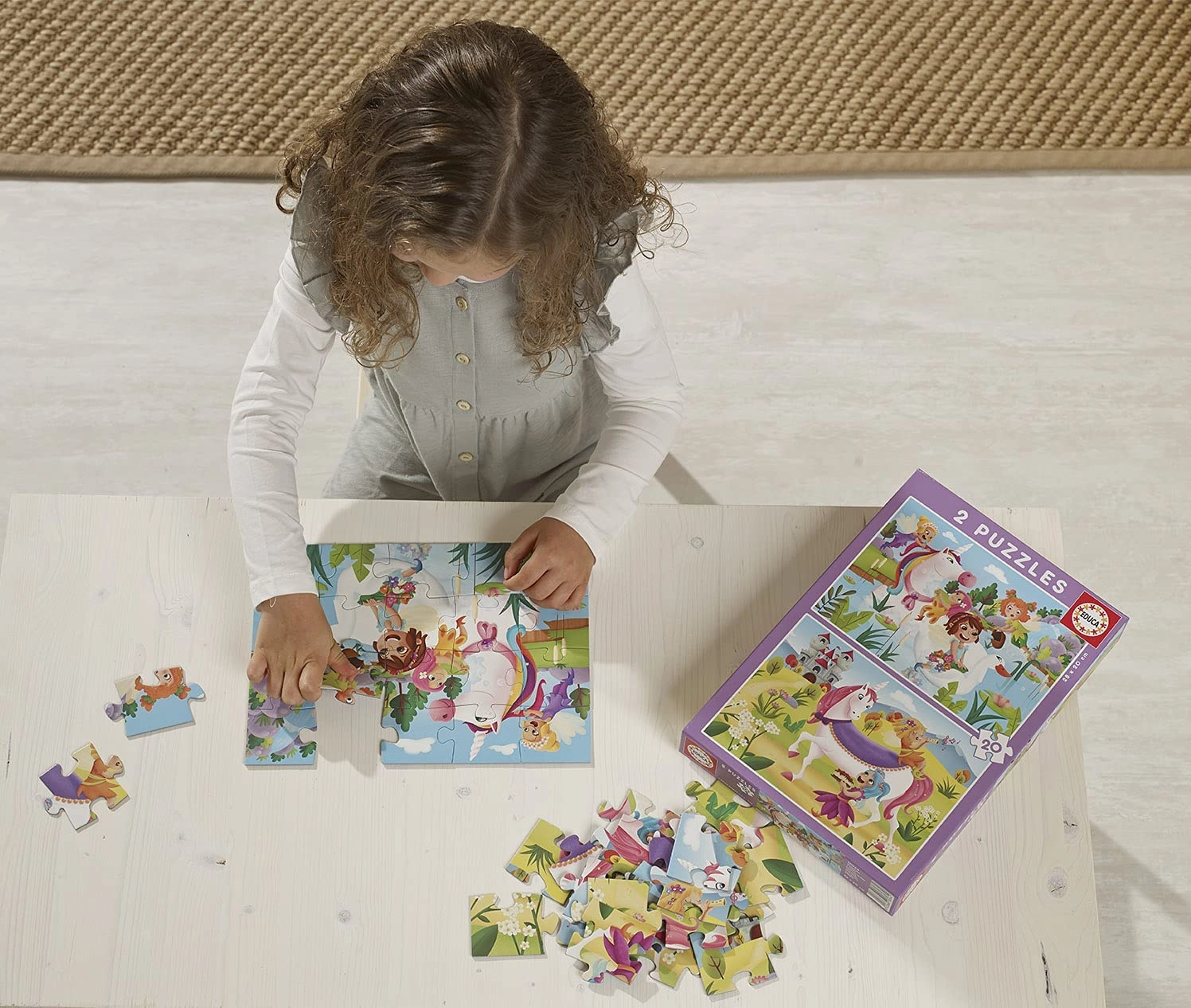 Unicorns and Fairies 2-in-1 Puzzle (8412668180642) - 40 pcs
