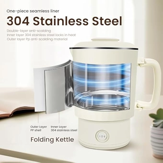 Foldable Collapsible Electric Kettle