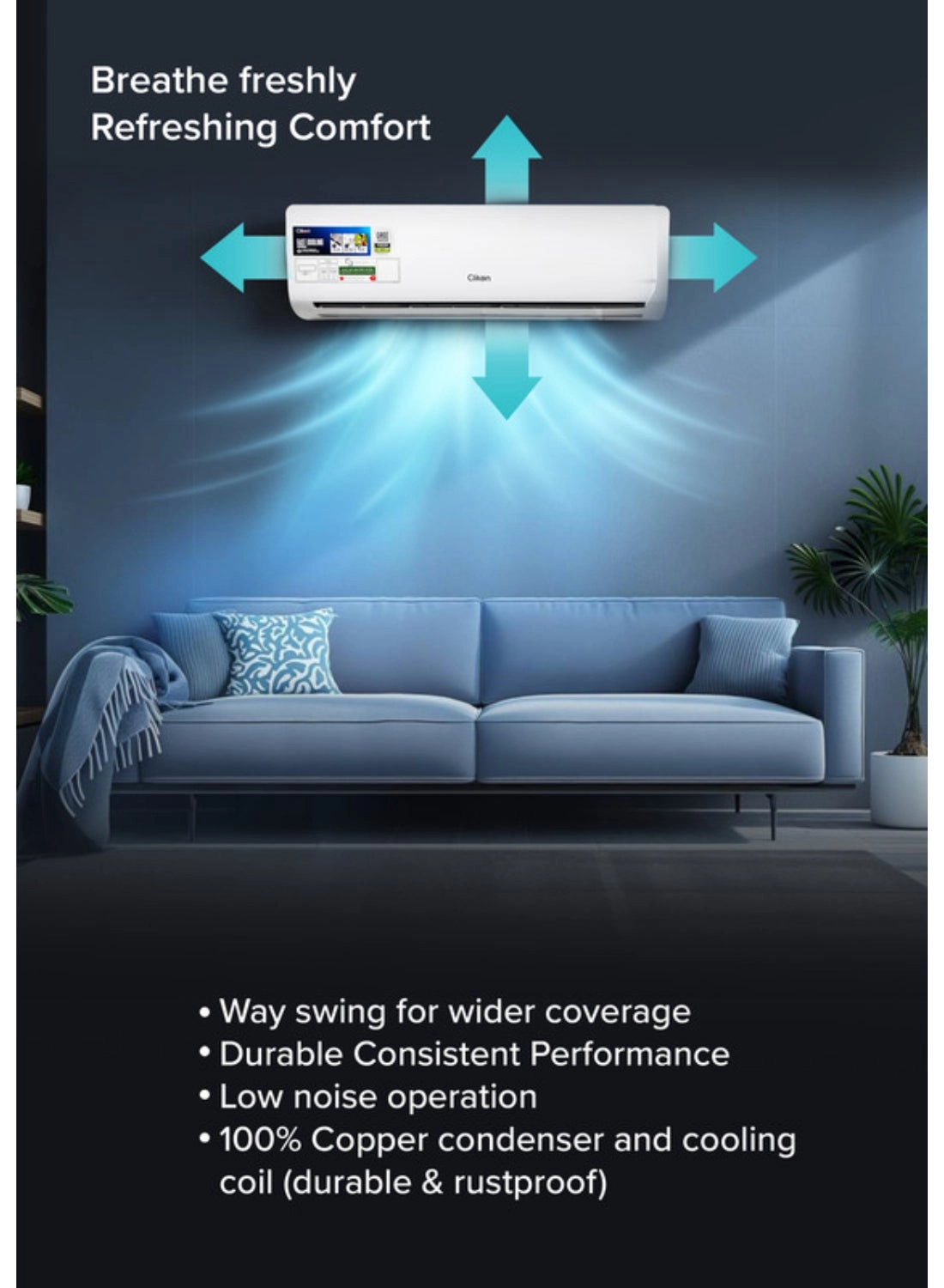 CK113 - 1 Ton 12000 BTU GMCC Compressor