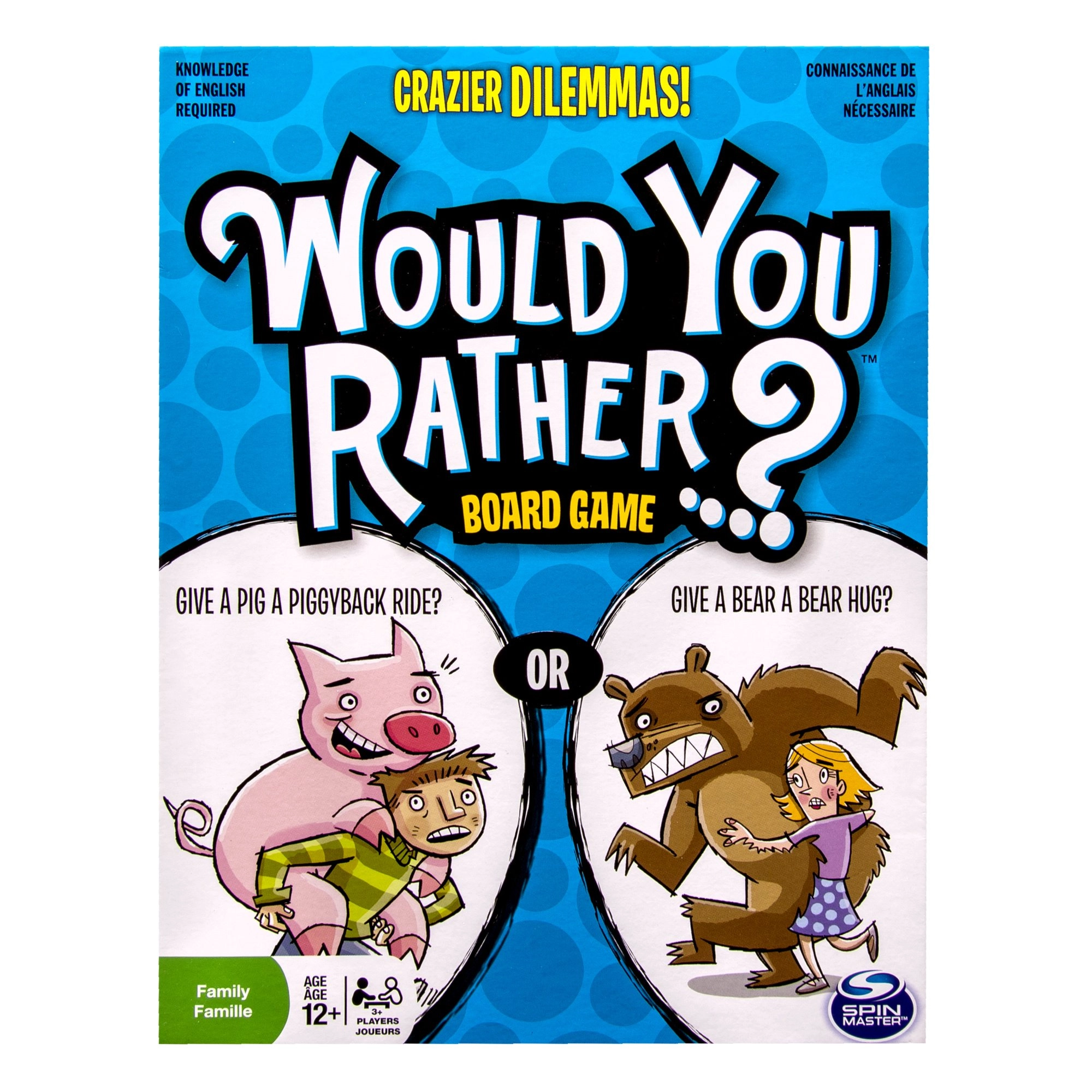 SPIN MASTER GAMES Would You Rather: Crazier Dilemmas