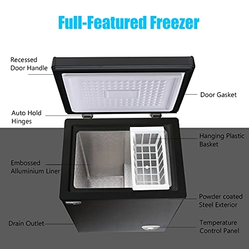 Chest Freezer - Compact Free-Standing