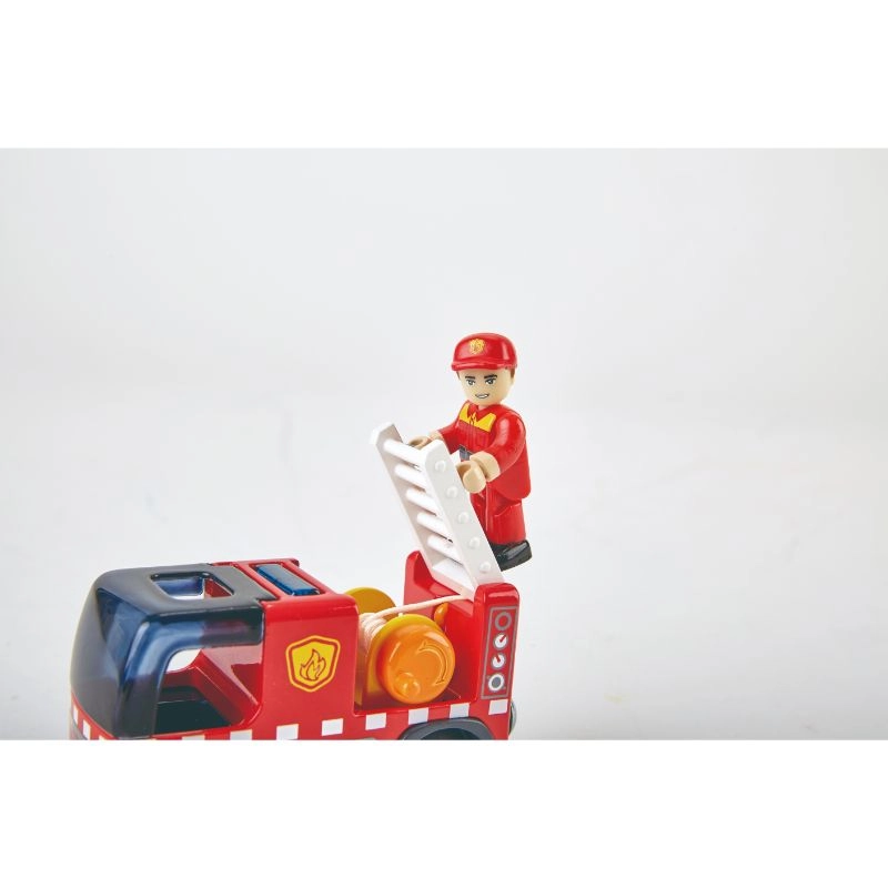 Fire Truck With Siren - Figurine