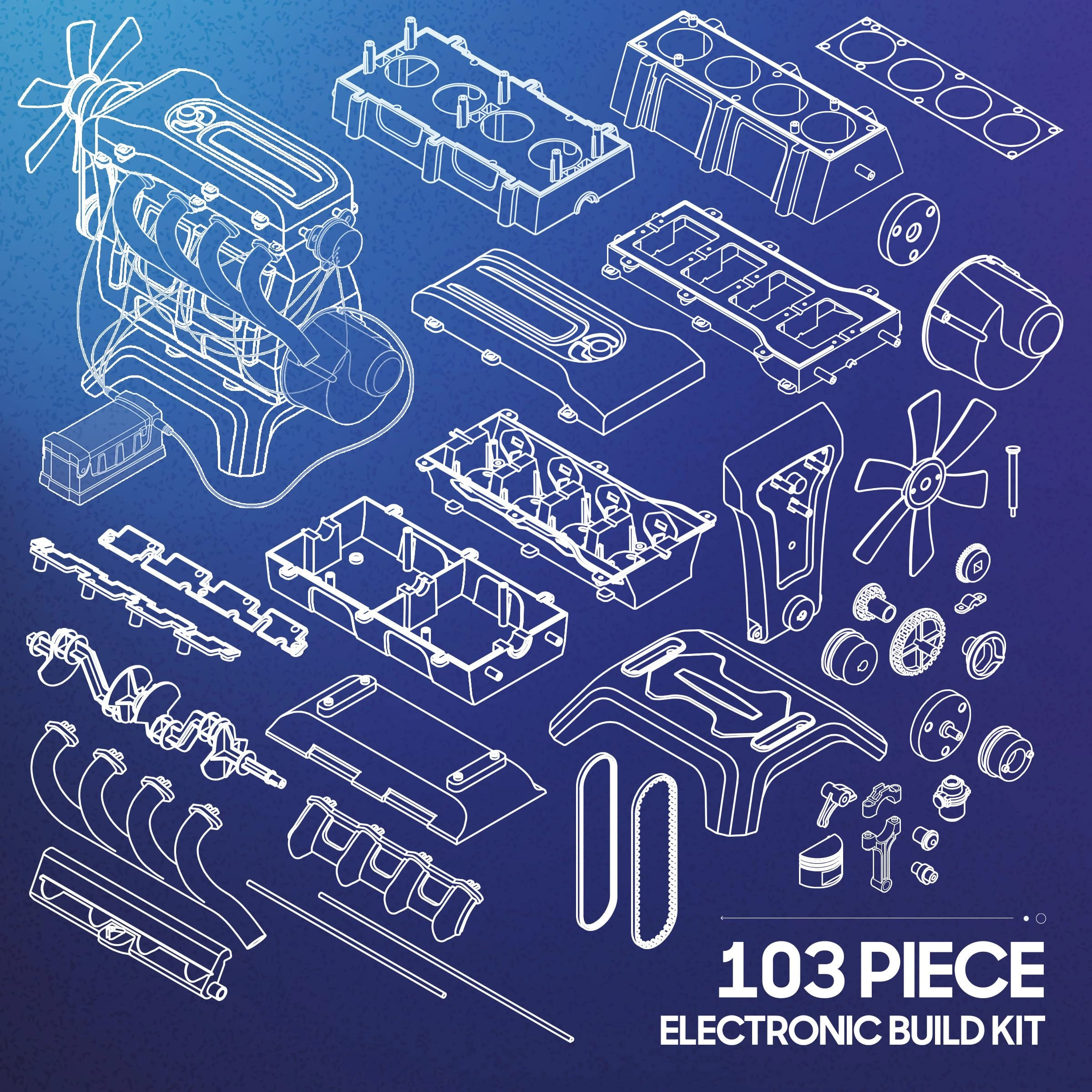 Model Engine Kit - Mechanical Engineering