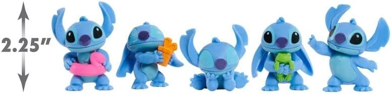 Collectible Stitch Figure Set - Lilo and Stitch - 5 pcs (0886144462870)