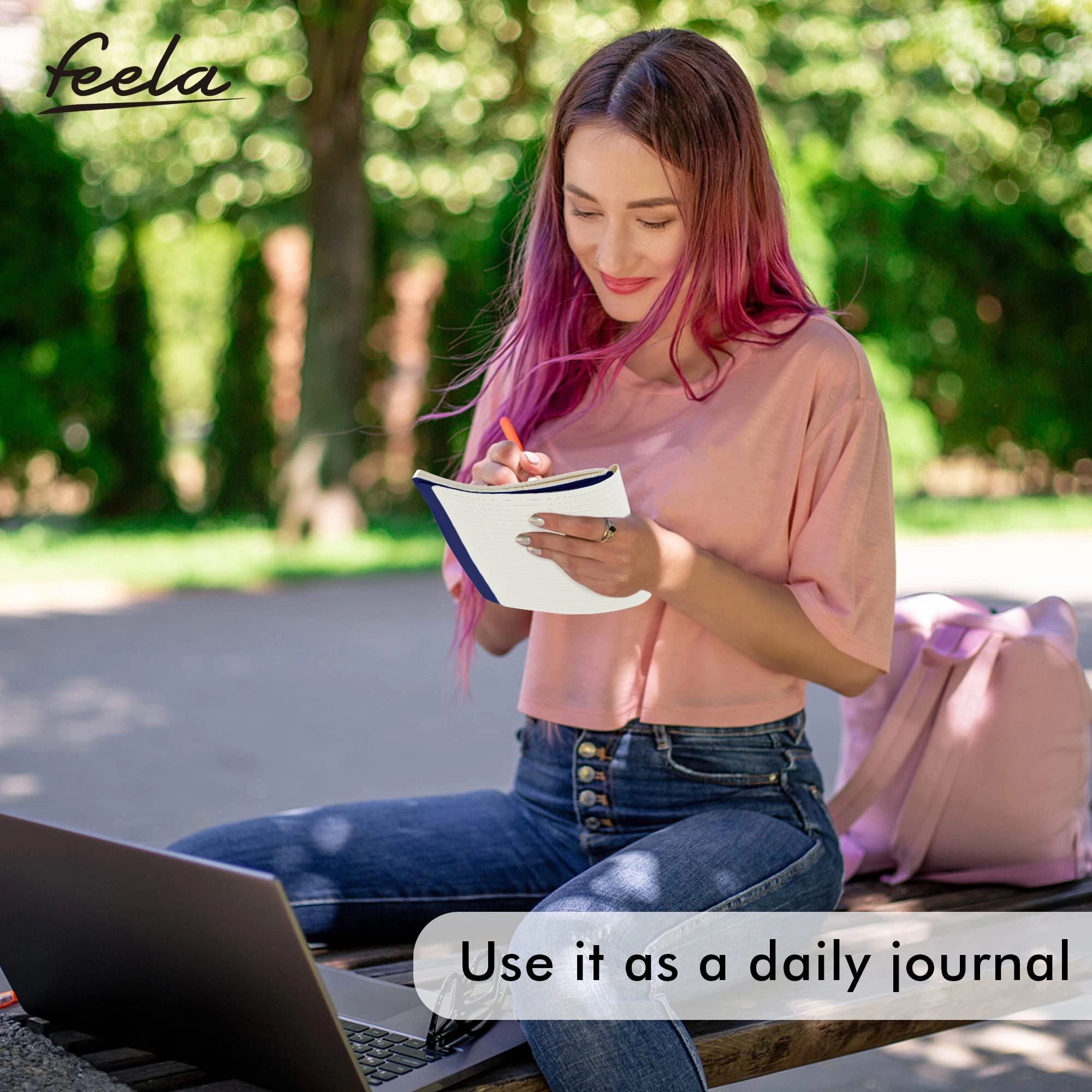 Soft Cover Notebook A5 Softcover - Lined 46 Sheets Pack