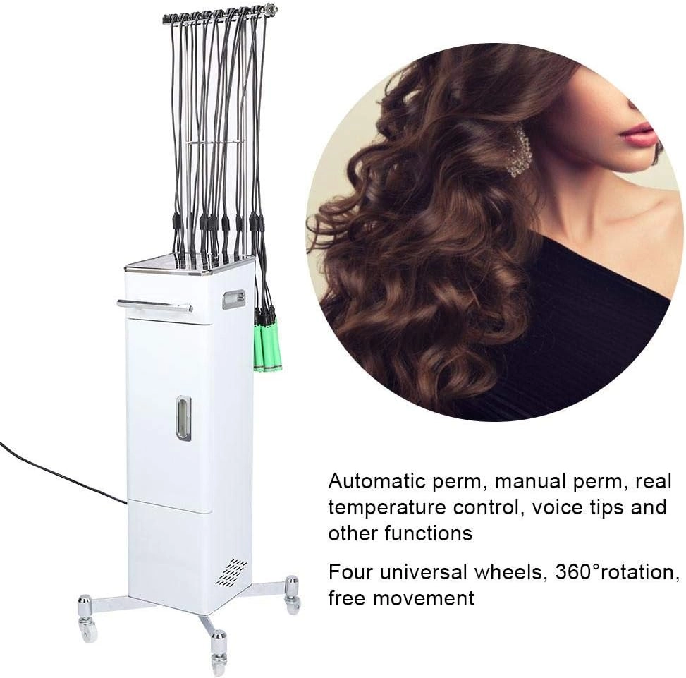 woobles Digital Perm Machine - Dual Mode Dual Screen Automatic