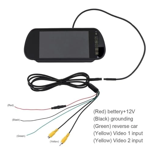 Brake Light Reverse Camera - Night vision Wire