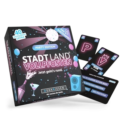 Stadt Land Vollpfosten - German 12 years and up