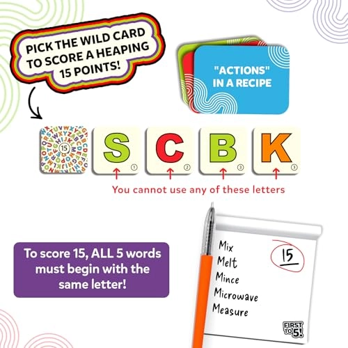 First to 5! - Card Game