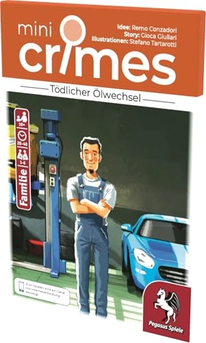 MiniCrimes: Deadly Oil Change - Card Game (German)