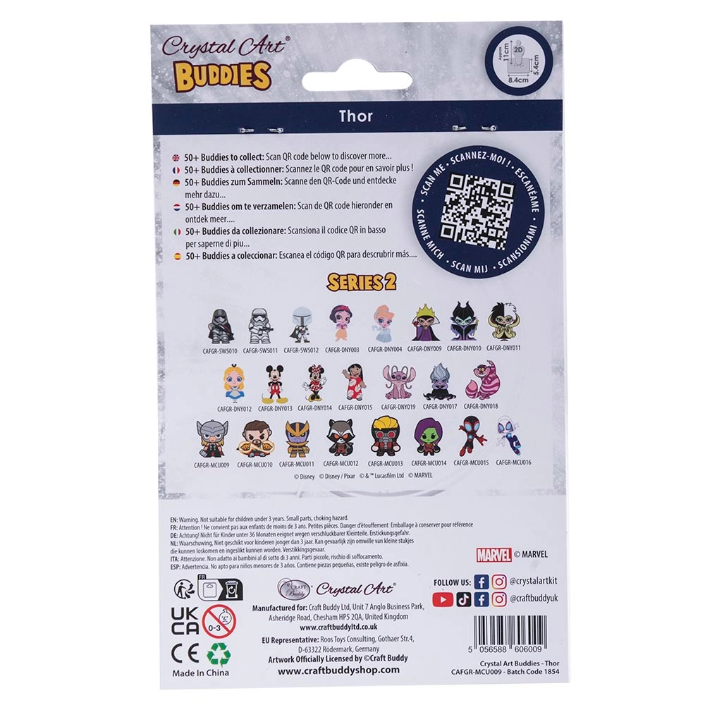 Crystal Art Buddy - Thor - 6+ years